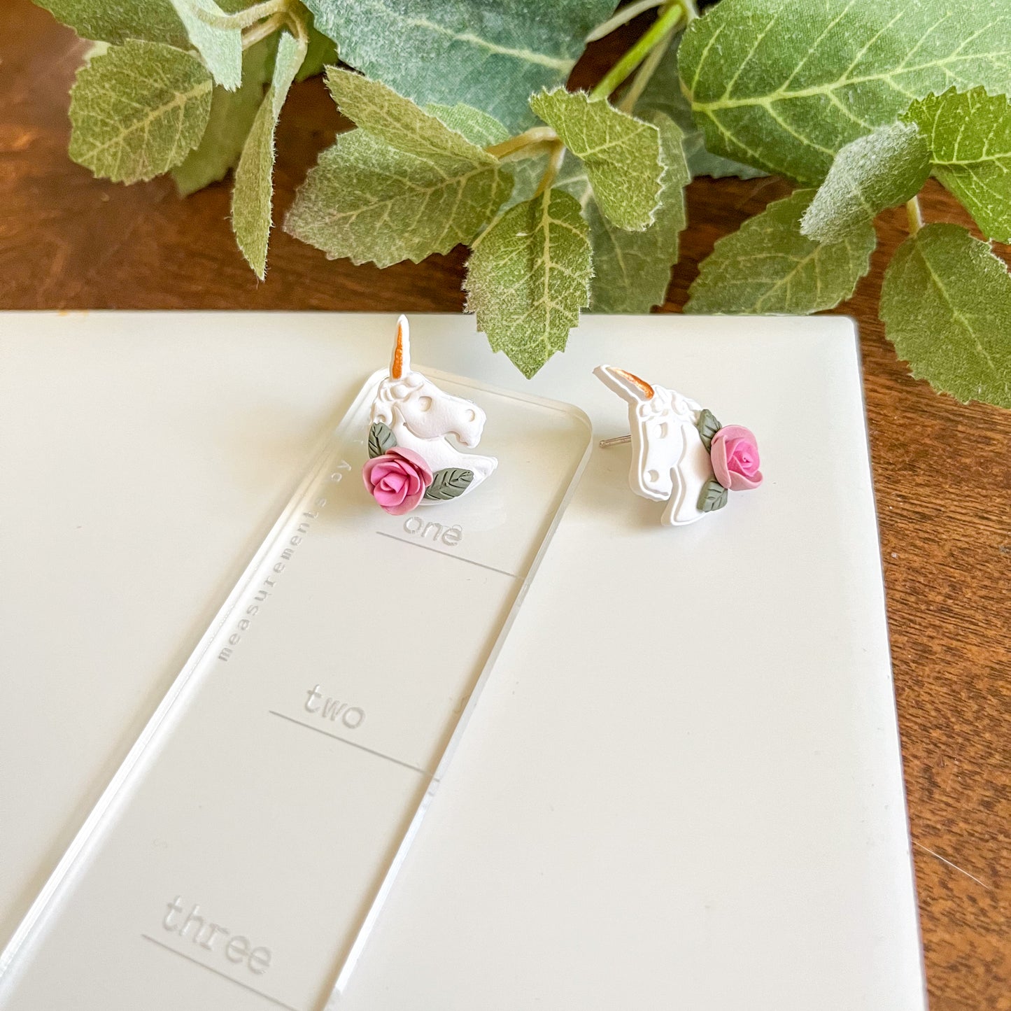 Unicorn stud | sterling silver