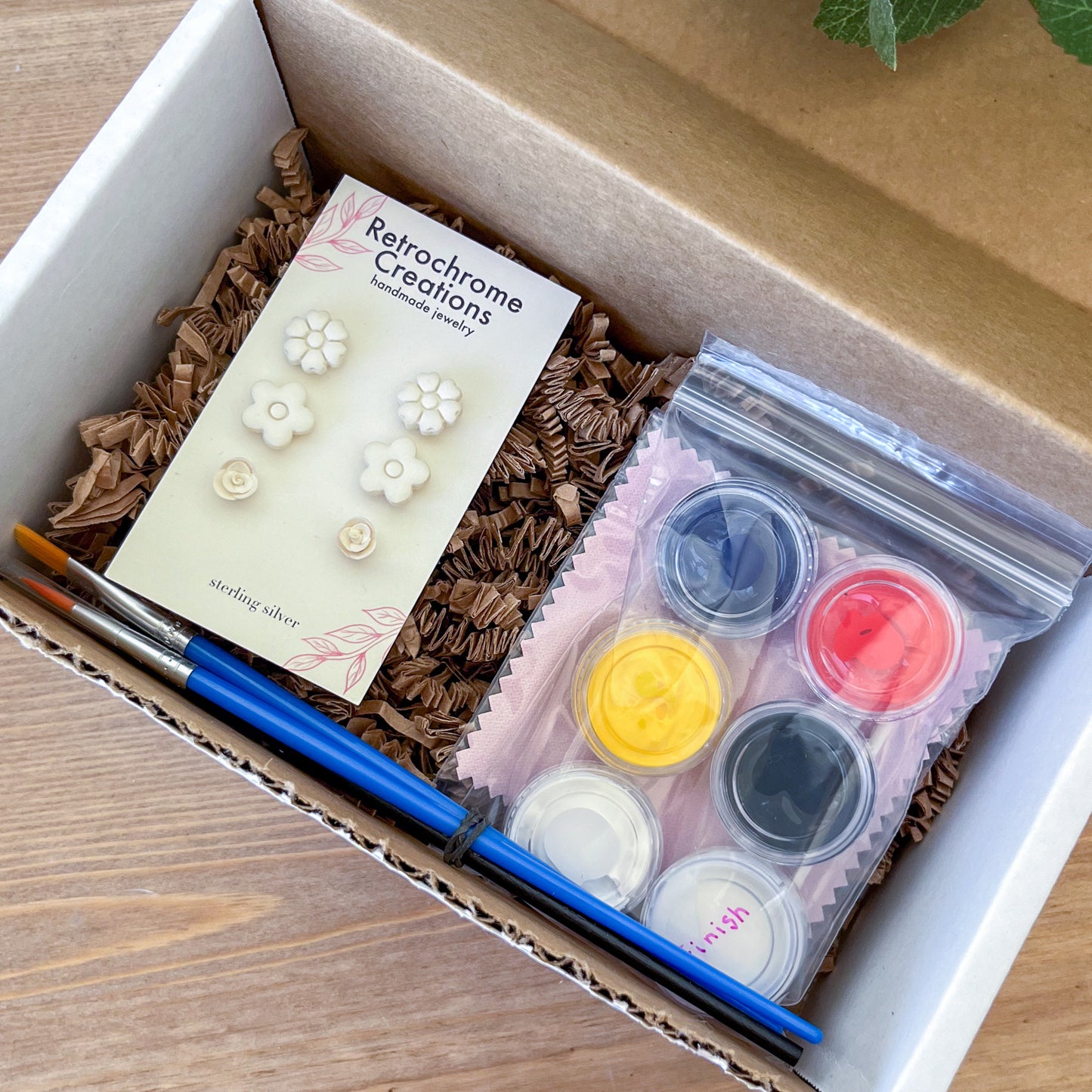 DIY Jewelry Kit | Floral Stud Pack