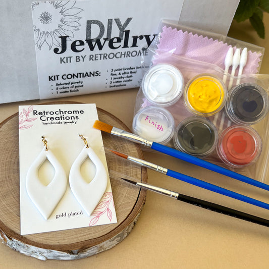 DIY Jewelry Kit | Pointed Oval Donut