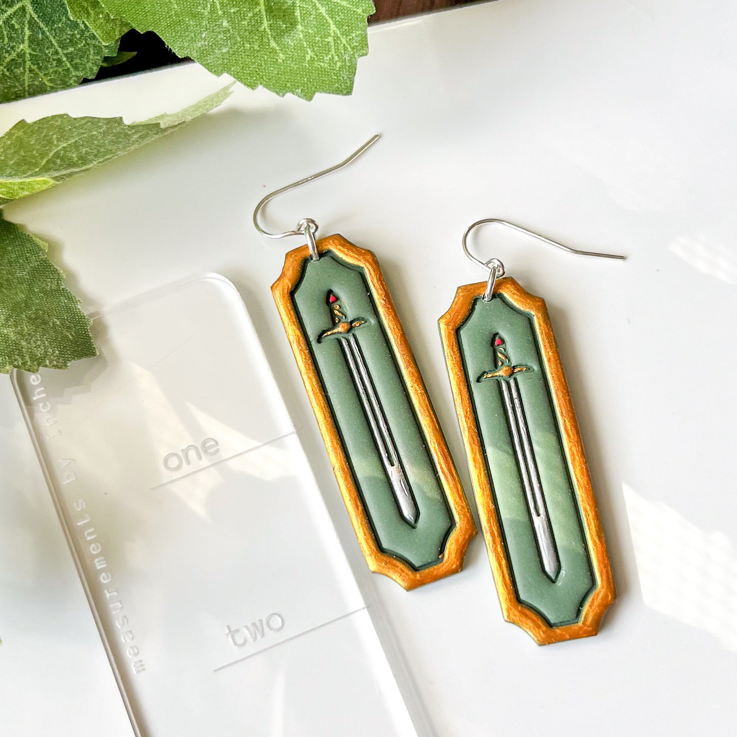 Goldryn Painted earrings | Sterling Silver [OFFICIALLY LICENSED]