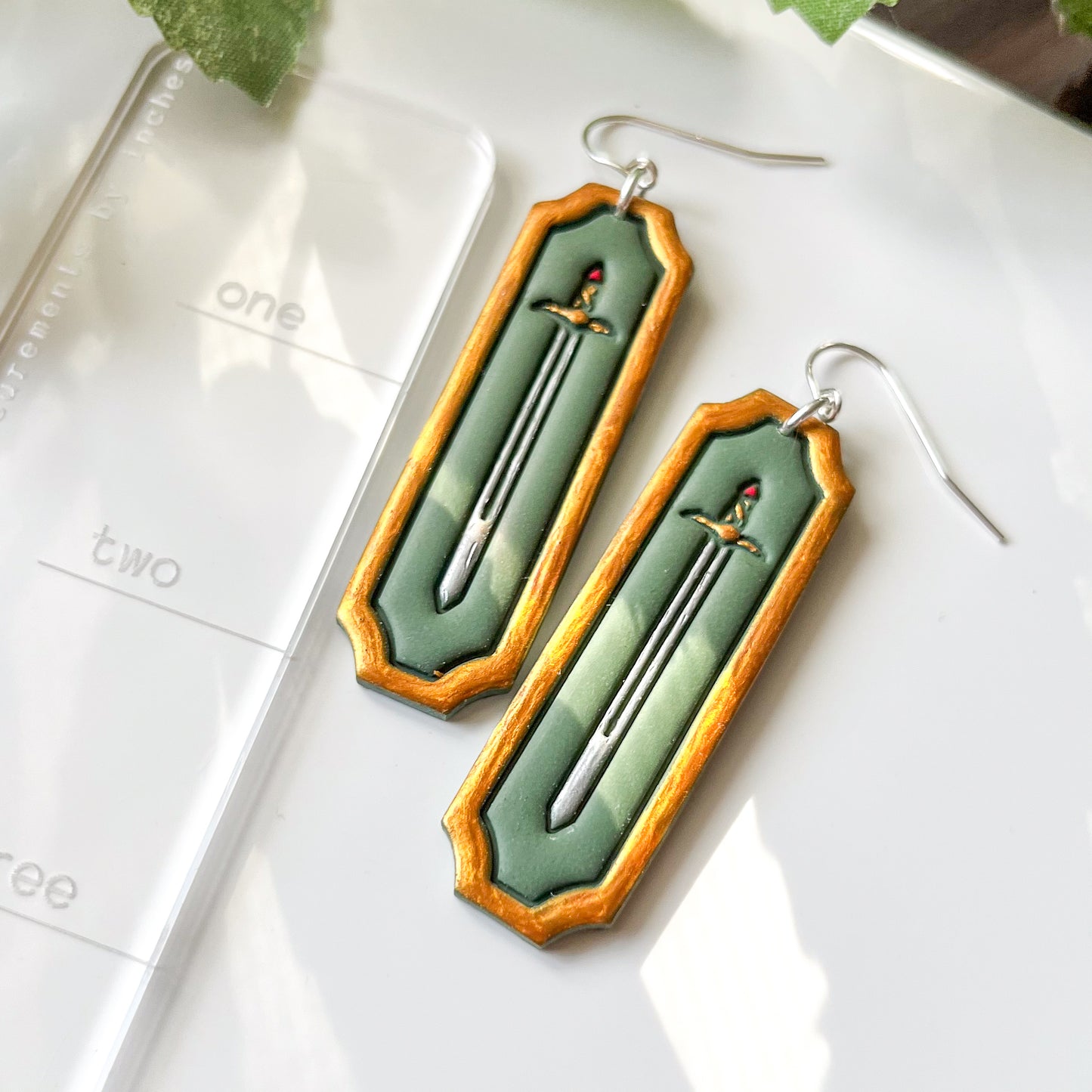 Goldryn Painted earrings | Sterling Silver [OFFICIALLY LICENSED]