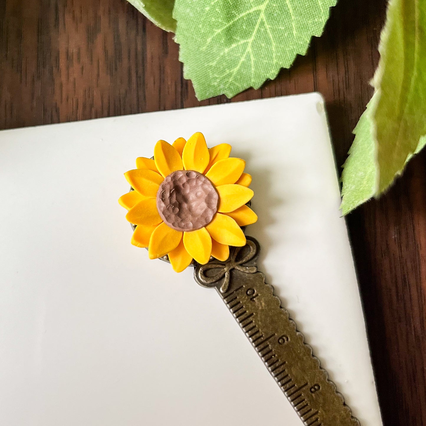 Sunflower Bookmark (long)