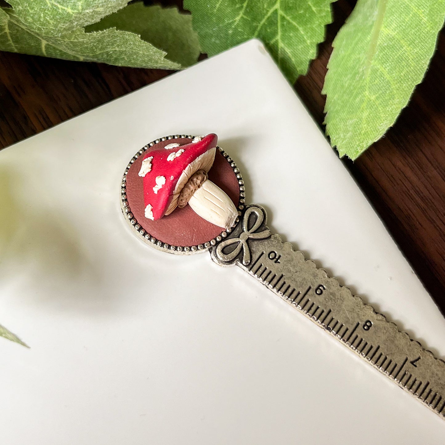 Mushroom (Fly Agaric) bookmark (long)