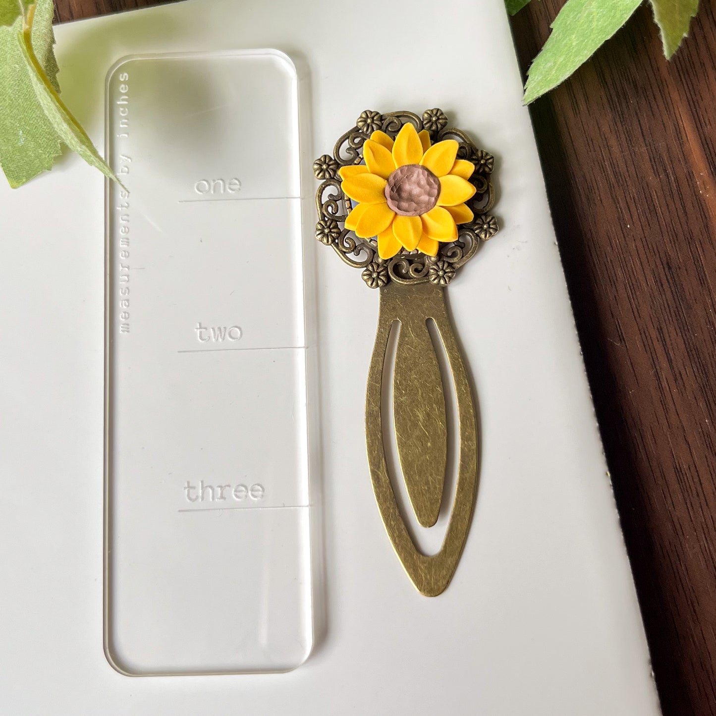 Sunflower Bookmark (short)