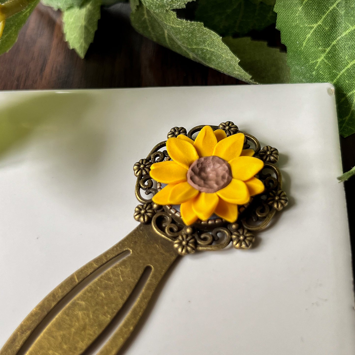 Sunflower Bookmark (short)