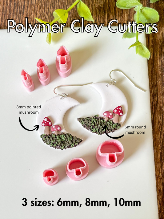 Micro Mushroom Cutters | multiple sizes